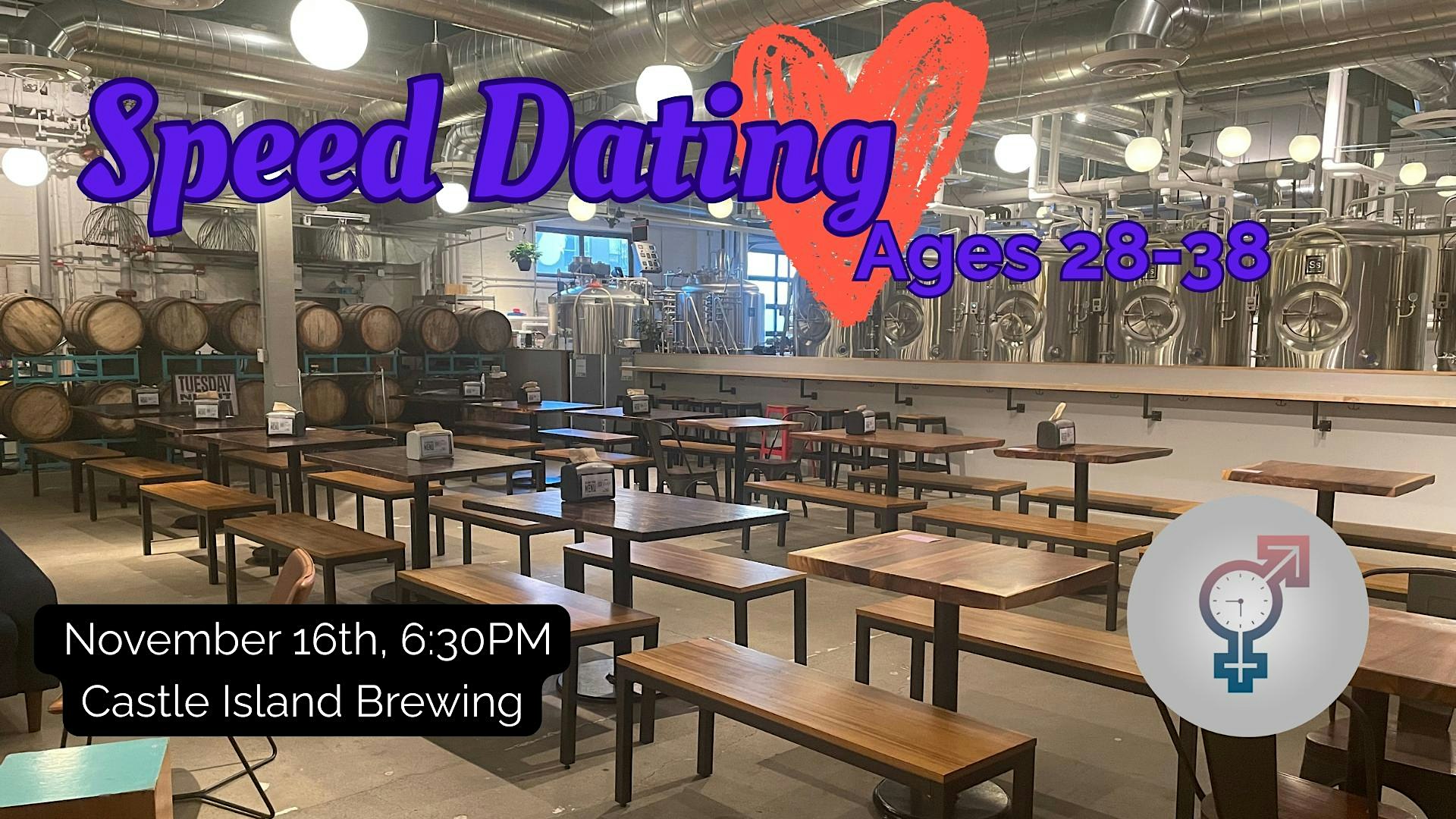 Speed Dating in Southie, Ages 28-38 (1 Drink Included)
