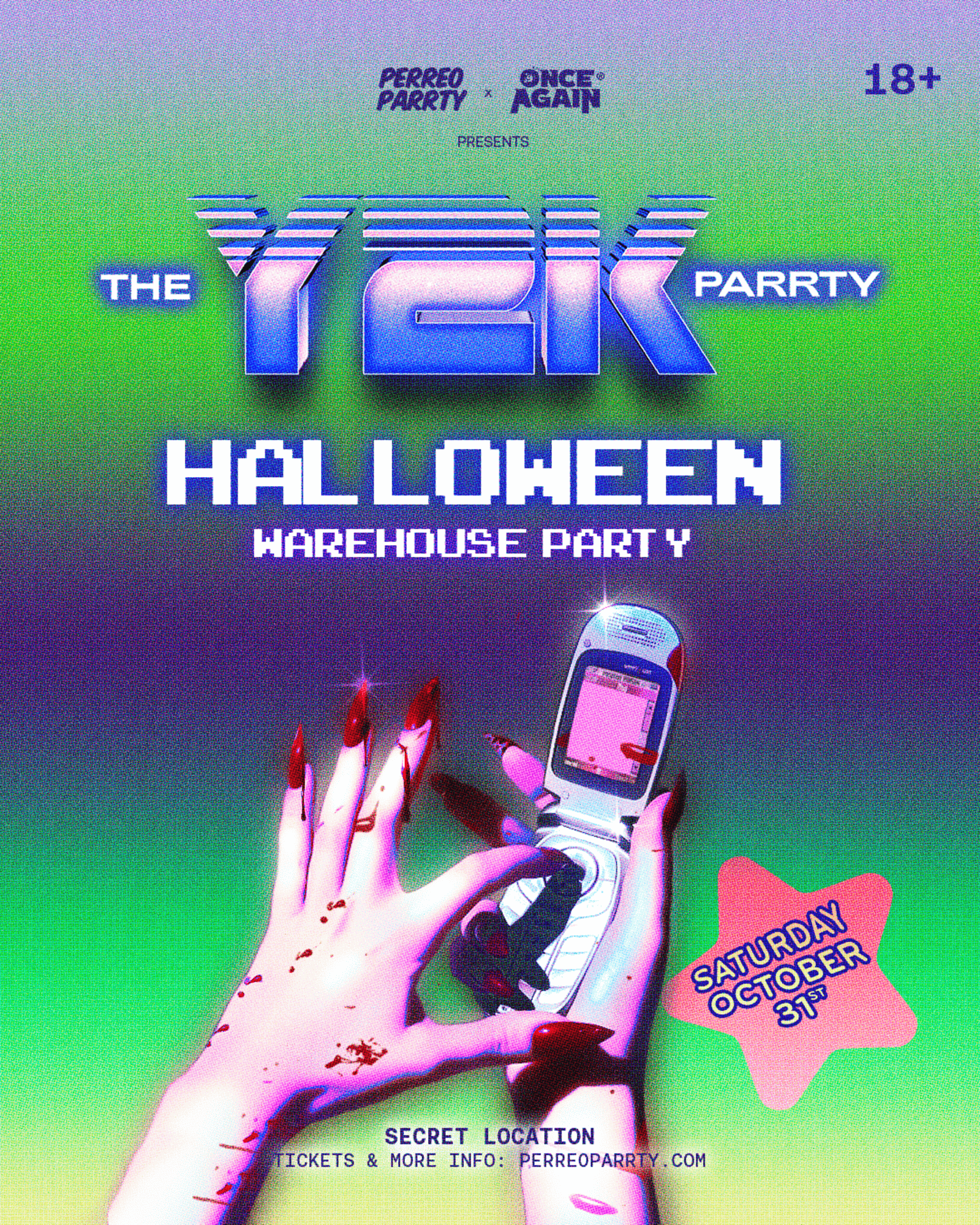 THE Y2K HALLOWEEN PARRTY - (DAY 2) Secret Warehouse NYC - 18