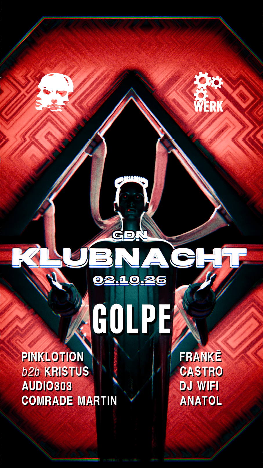 GDN KLUBNACHT with Golpe