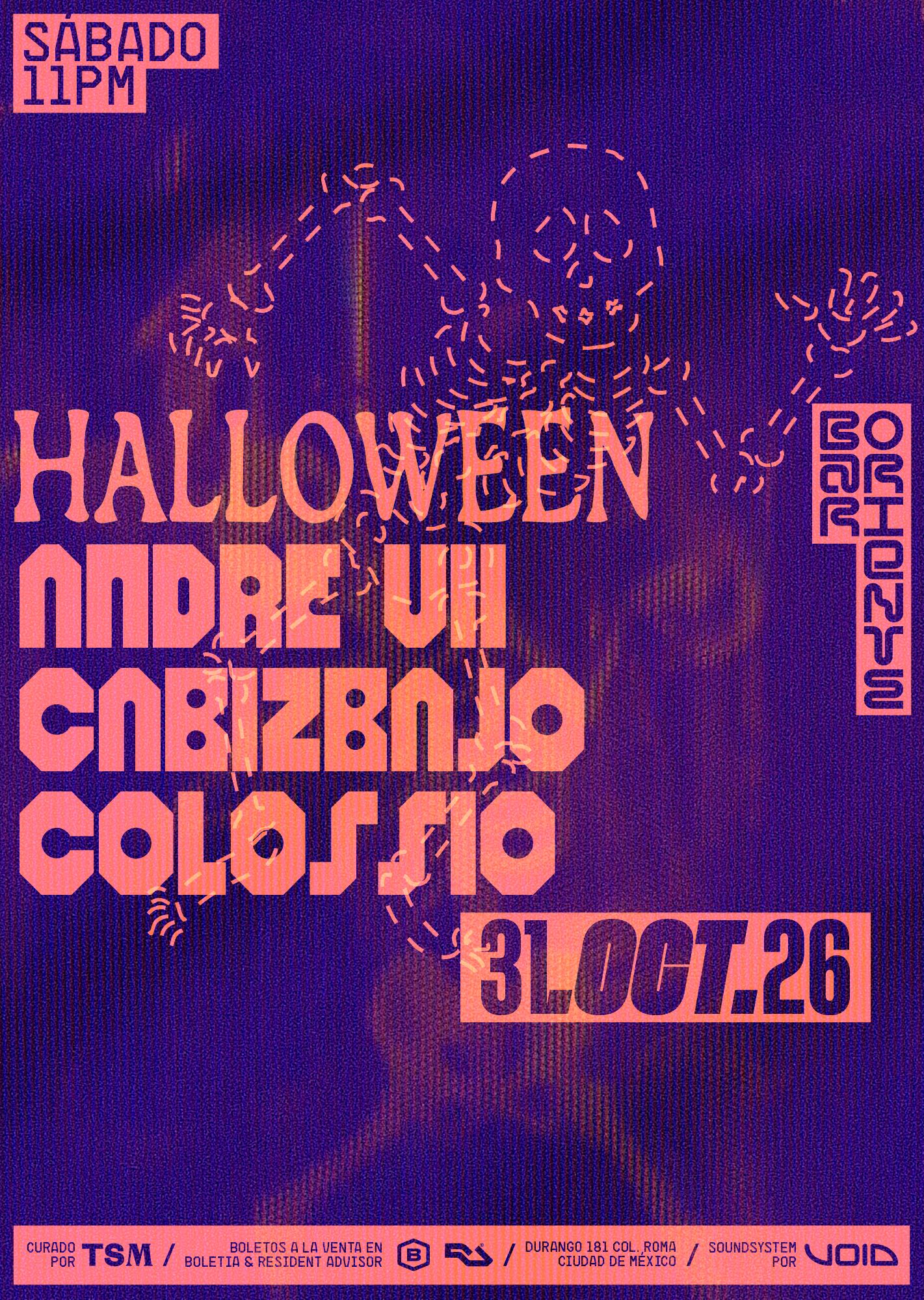 HALLOWEEN: Andre VII, Cabizbajo, Colossio