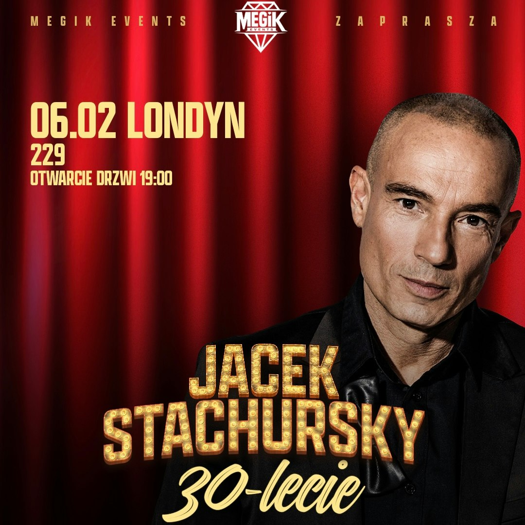Jacek Stachursky 30-lecie - Koncert na Bis&nbsp;