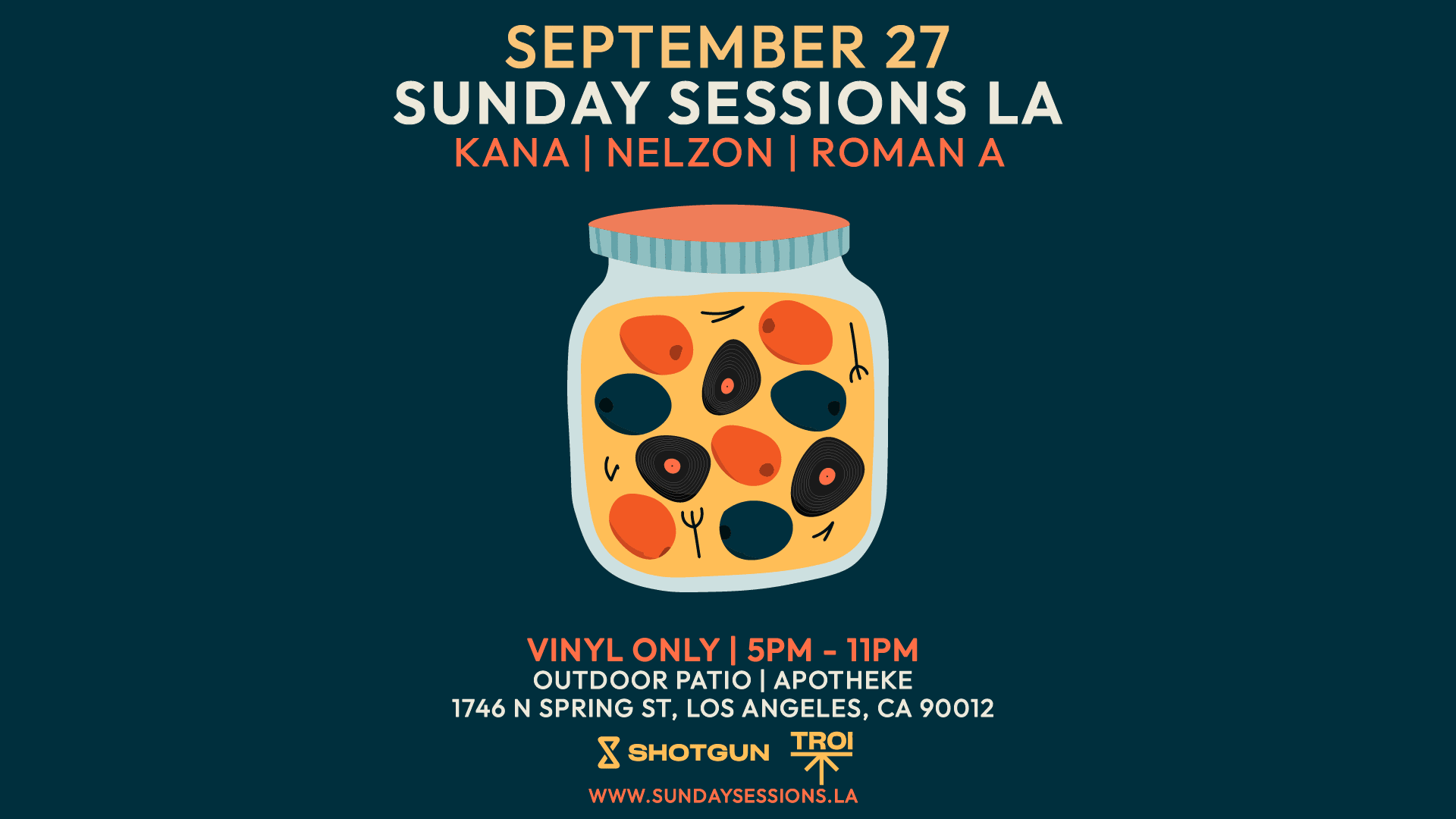Sunday Sessions La (Vinyl Only) Open Air