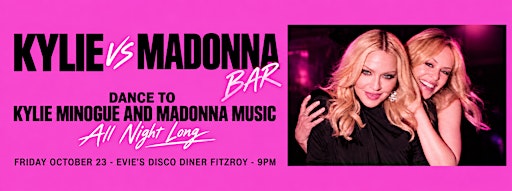 KYLIE vs MADONNA Bar - Melbourne