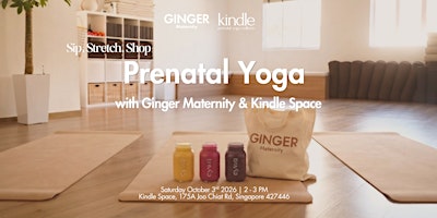 Prenatal Yoga with Ginger Maternity & Kindle Space