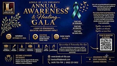 Annual Awareness & Healing Gala