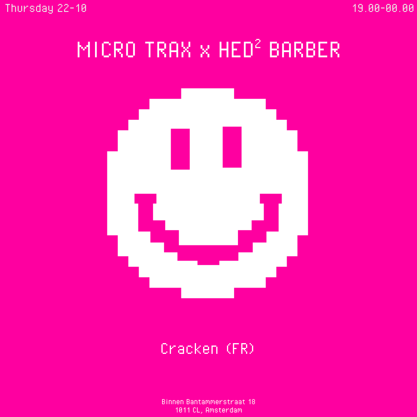 Micro Trax x HED² - Thursday