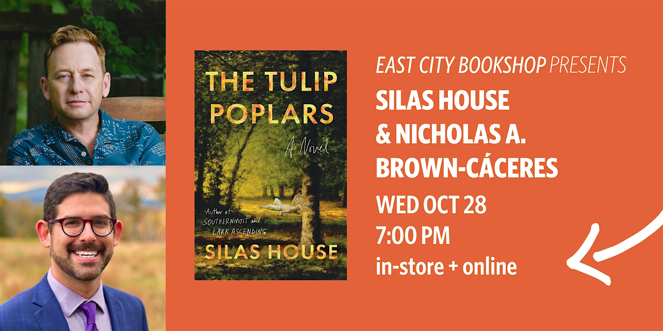 Hybrid Event: The Tulip Poplars, Silas House