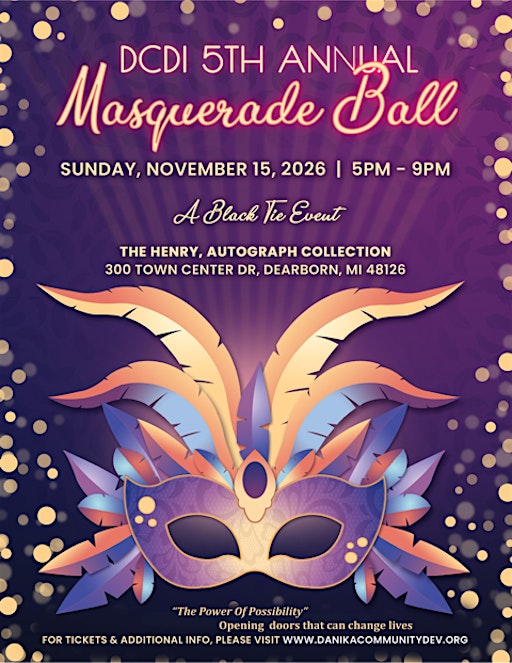 DCDI 5th Annual Masquerade Ball