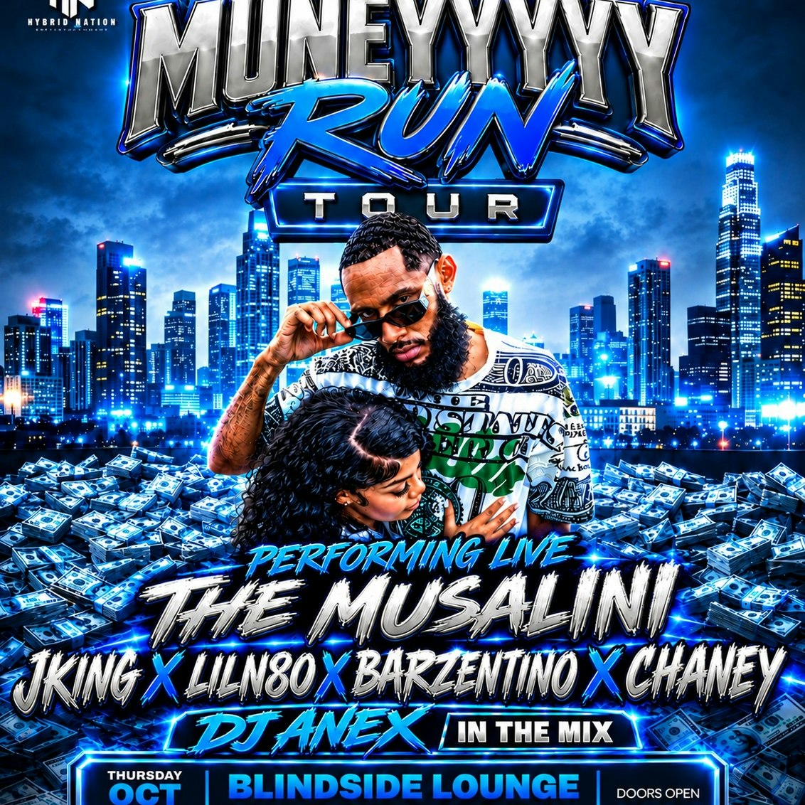 The Musalini - Live [ATX] Barzentino, J King, Mason Gray, No Gloxk