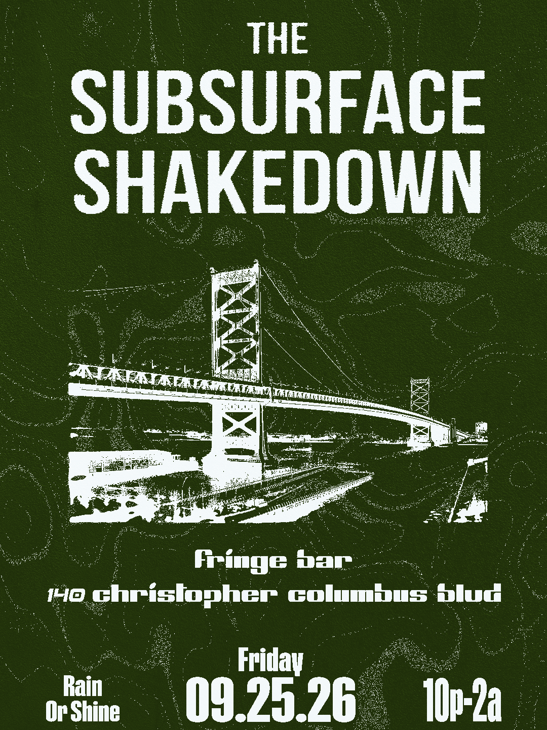The Subsurface Shakedown