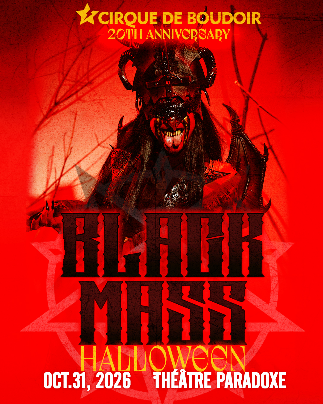 Cirque De Boudoir presents: BLACK MASS HALLOWEEN 2026 - 20th Anniversary