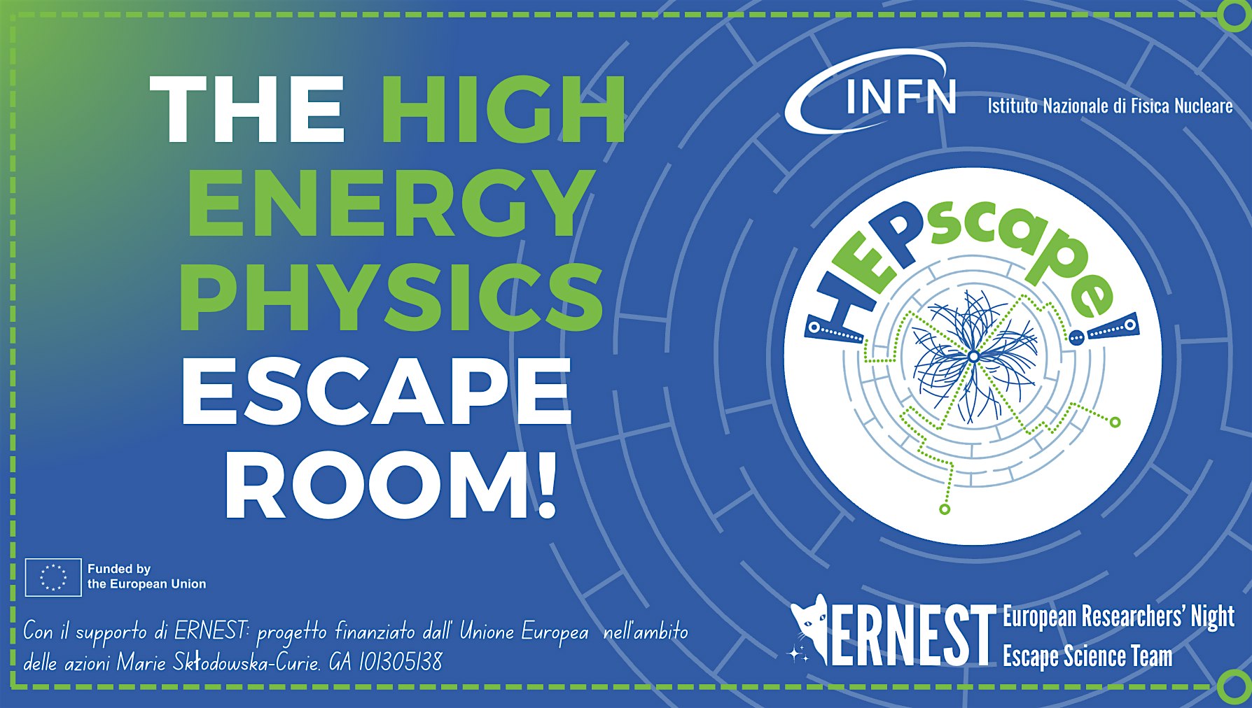 HEPscape! L'escape room sulla fisica delle particelle per la scuola