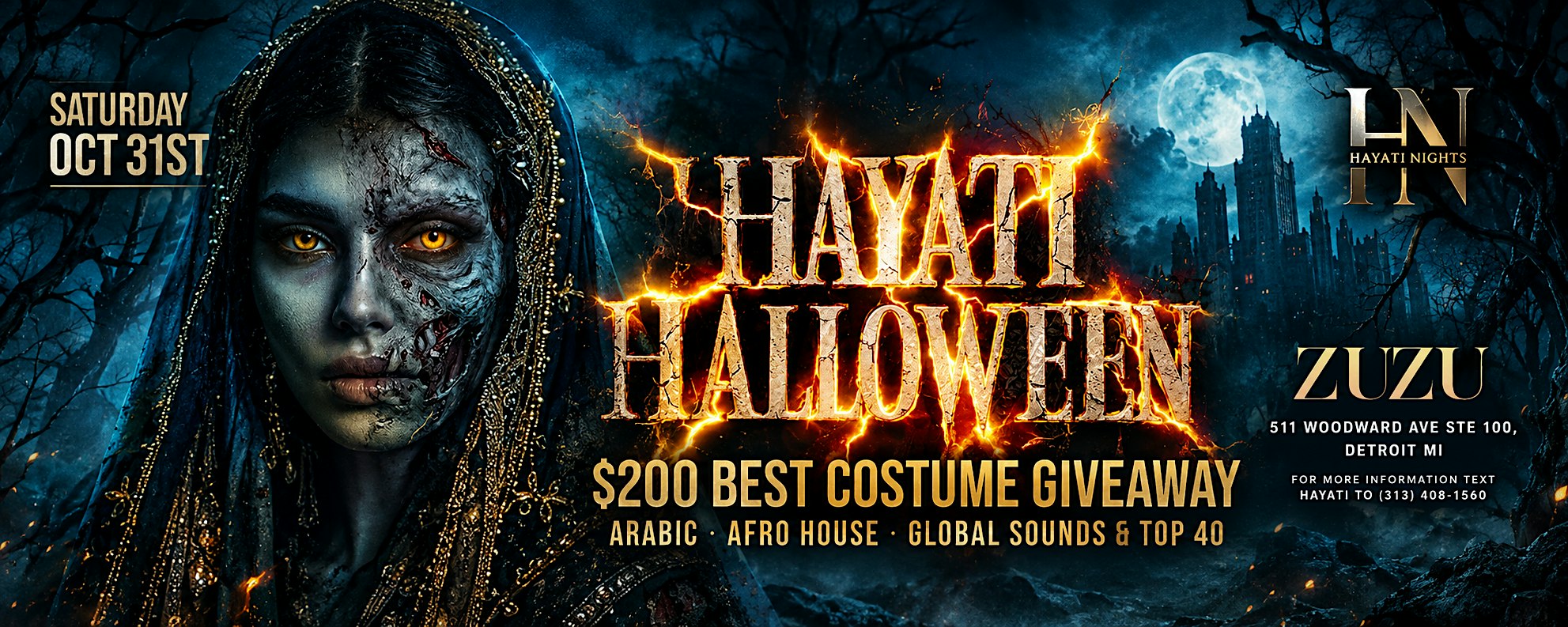 HAYATI NIGHTS PRESENTS: HAYATI HALLOWEEN