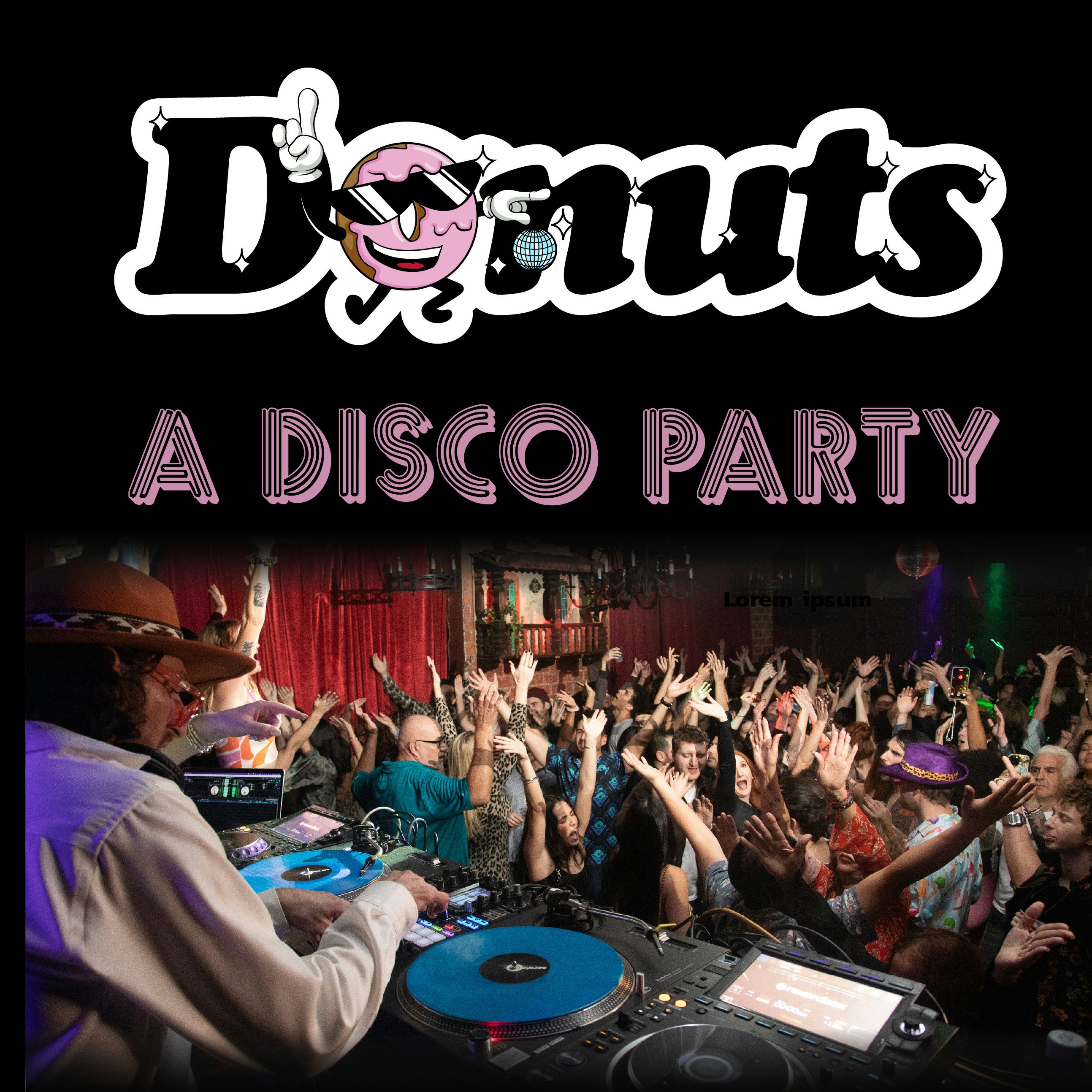 DONUTS: A Disco Party