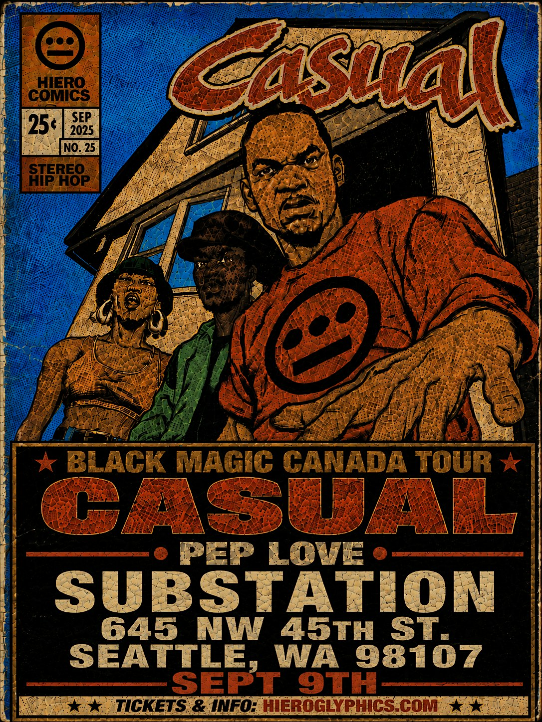 Casual “Black Magic Tour” Featuring Pep Love (of Hieroglyphics)