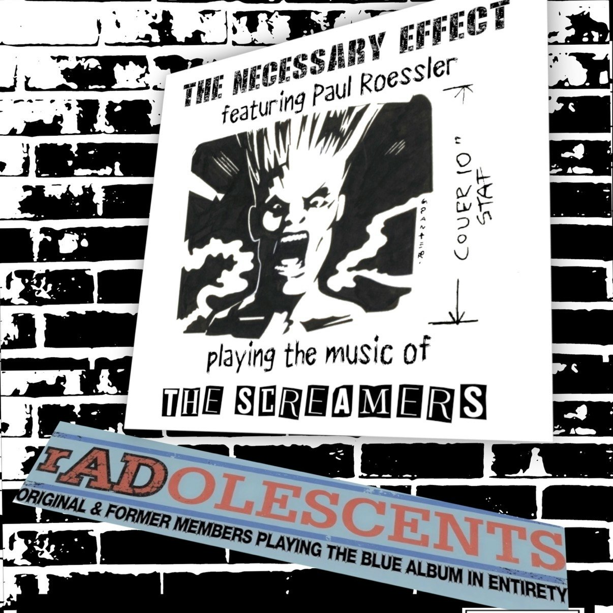 The Necessary Effect ft. Paul Roessler of the Screamers, Radolescents 