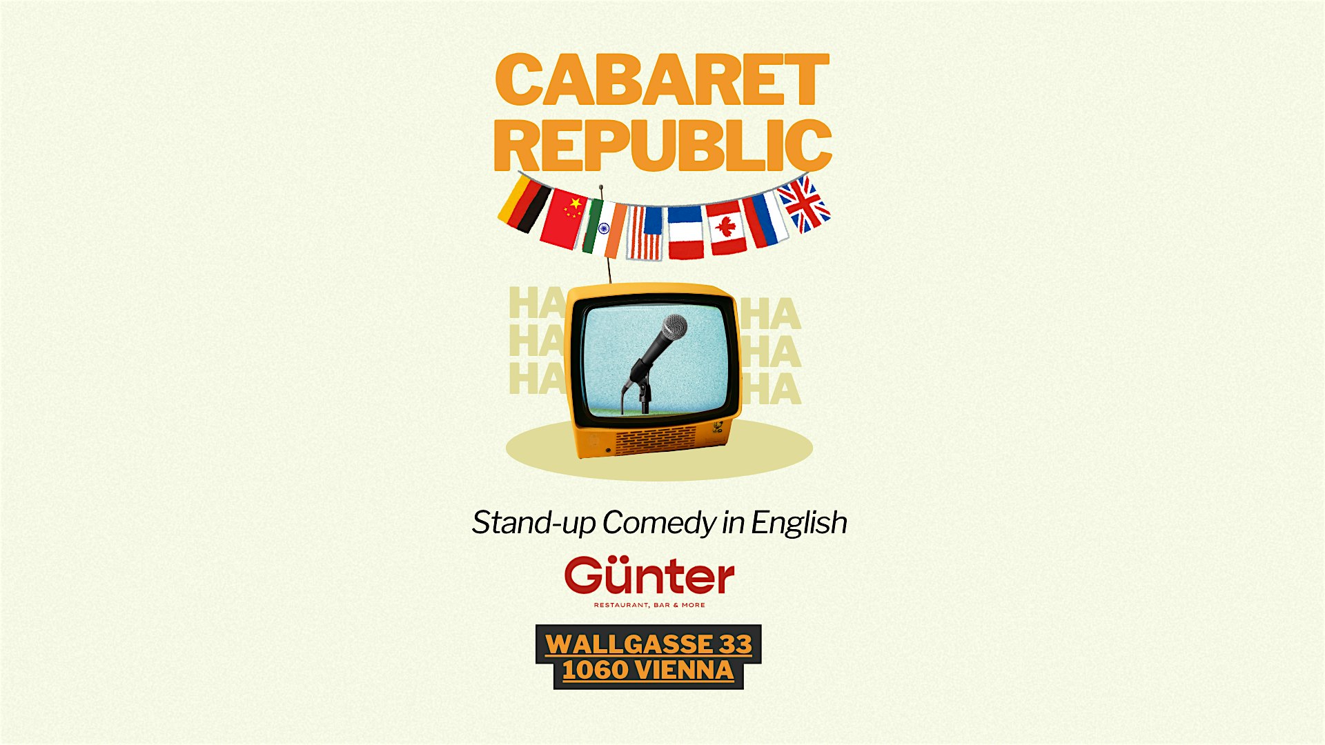 Cabaret Republic – English Stand-Up Comedy in Vienna