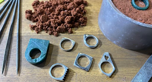 Beginning Sand Casting Rings - Level 1