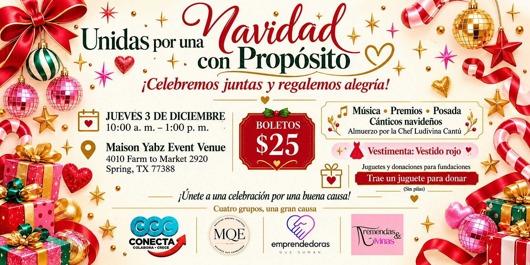 Unidas por una Navidad con Proposito
