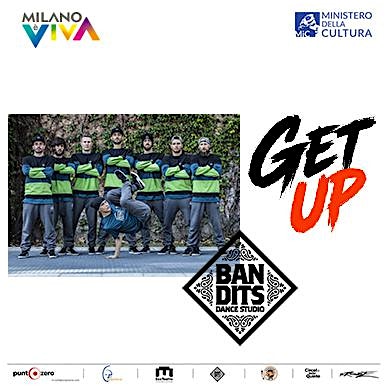 GET UP – URBAN DANCE SHOW hip hop e breakdance a cura di Bandits Crew/Froz