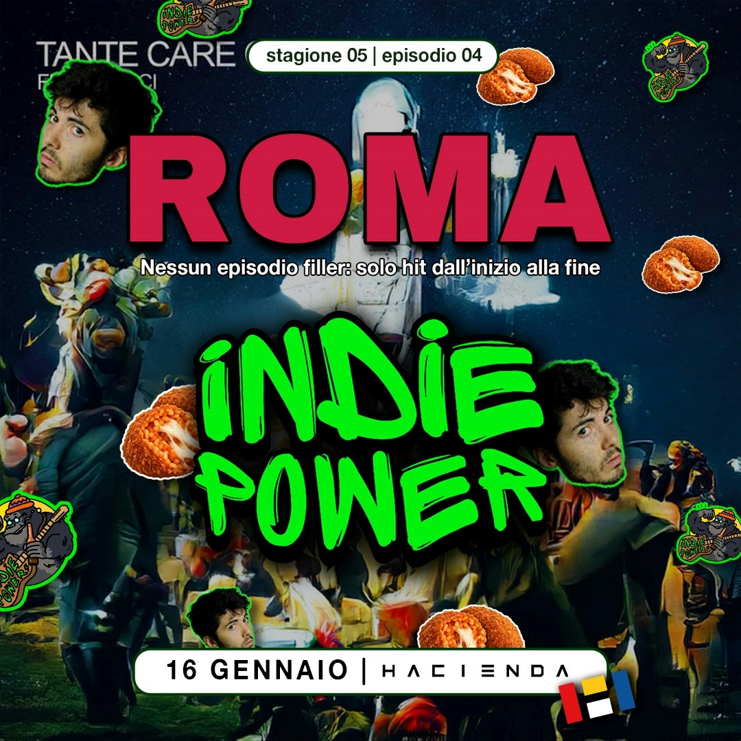Indie Power a Roma @Hacienda