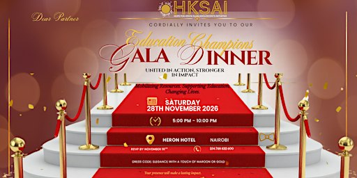 HKSAI EDUCATION CHAMPIONS GALA DINNER