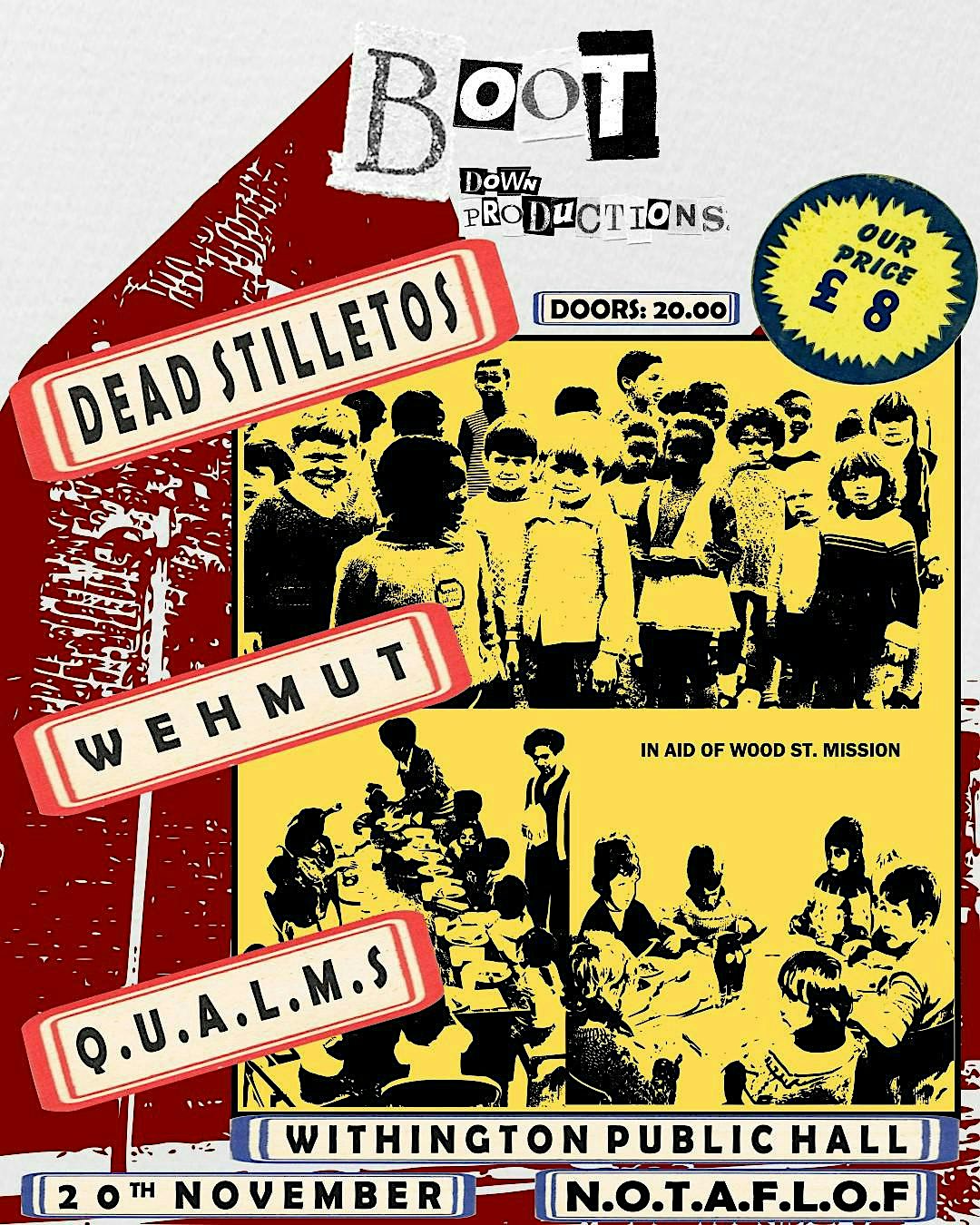 Wood Street Mission Benefit Gig.