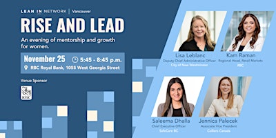Lean In Network Vancouver: Rise and Lead
