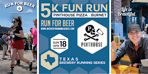5k Beer Run x Pinthouse - Burnet | '26-'27 Texas Brewery Running Series