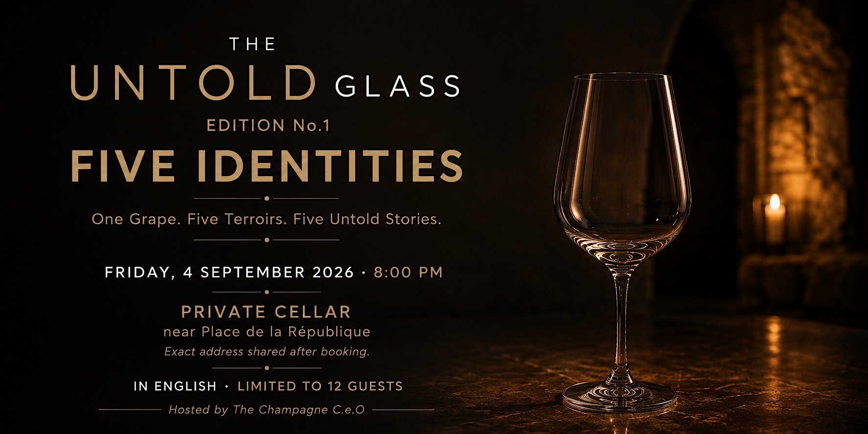 The Untold Glass- Edition No 1 - Five identities