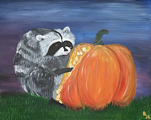 Jimothy Pumpkin Smash Paint Party