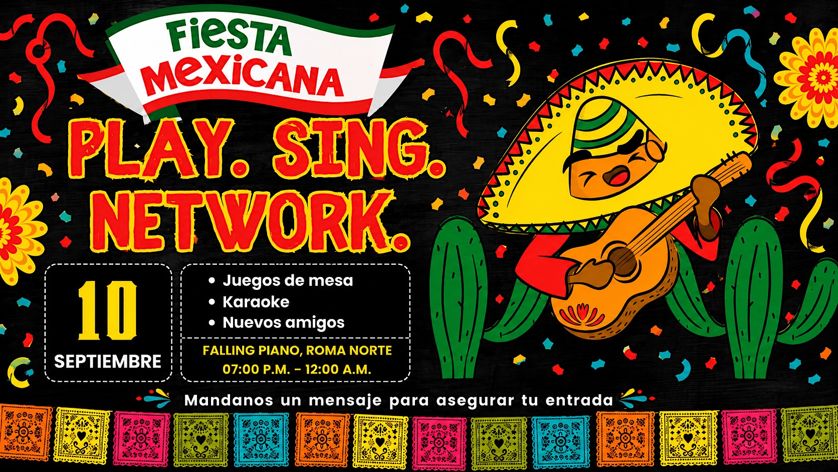Play. Sing. Network. by Minglers