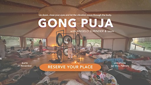Gong Puja com Ângelo Surinder & team