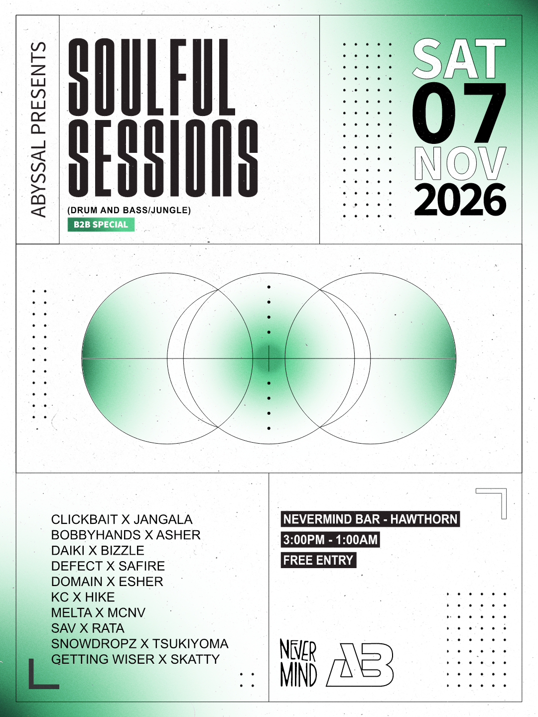 Soulful Sessions at Nevermind