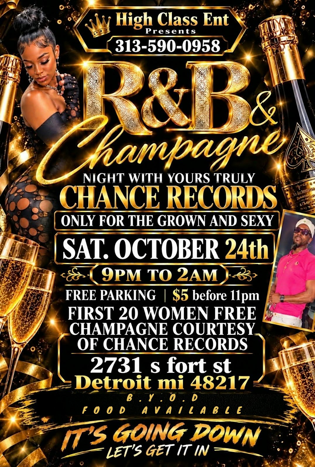 R&B & Champagne Night | Only for the Grown & Sexy