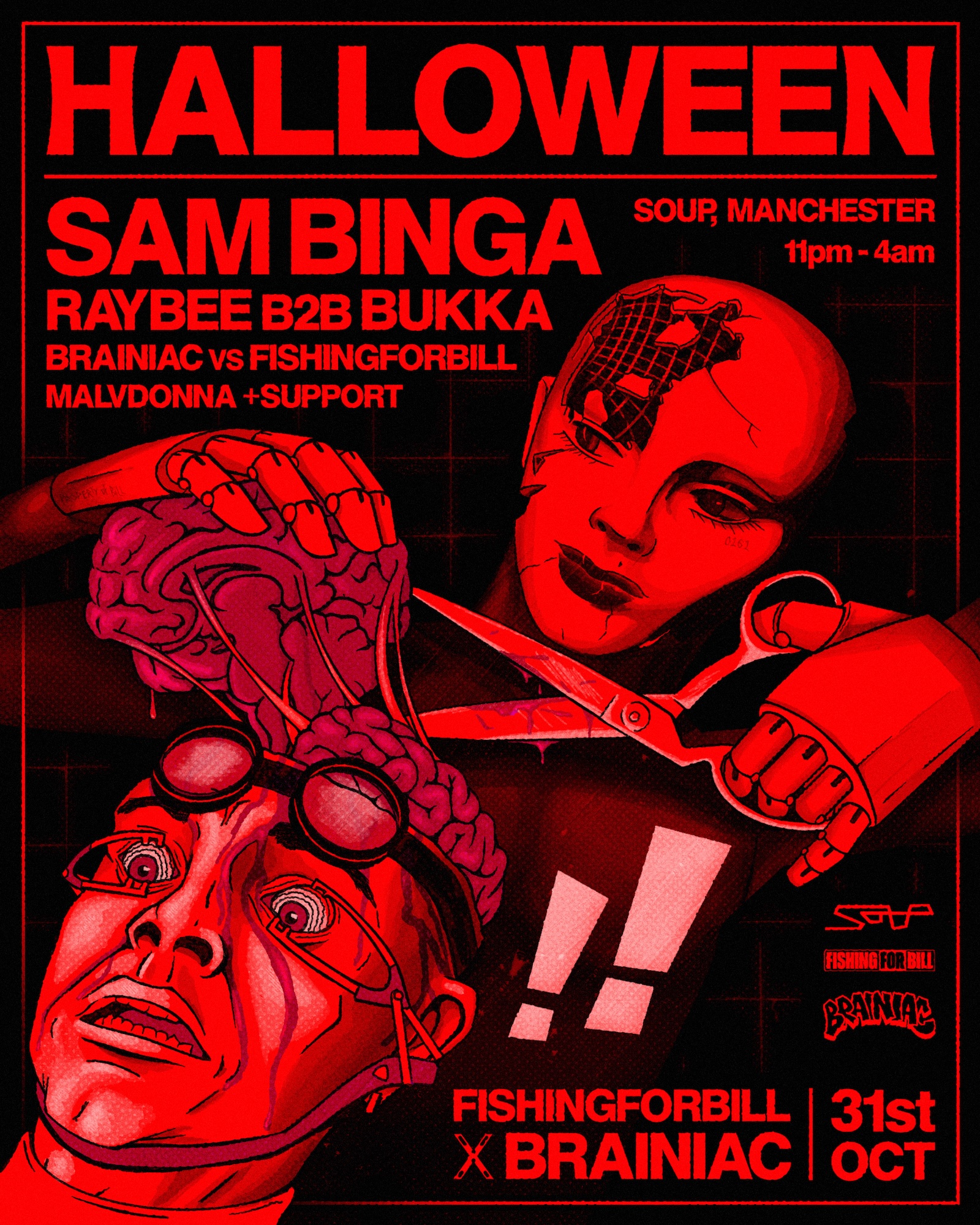 Sam Binga at Soup presented by F4B and Brainiac 