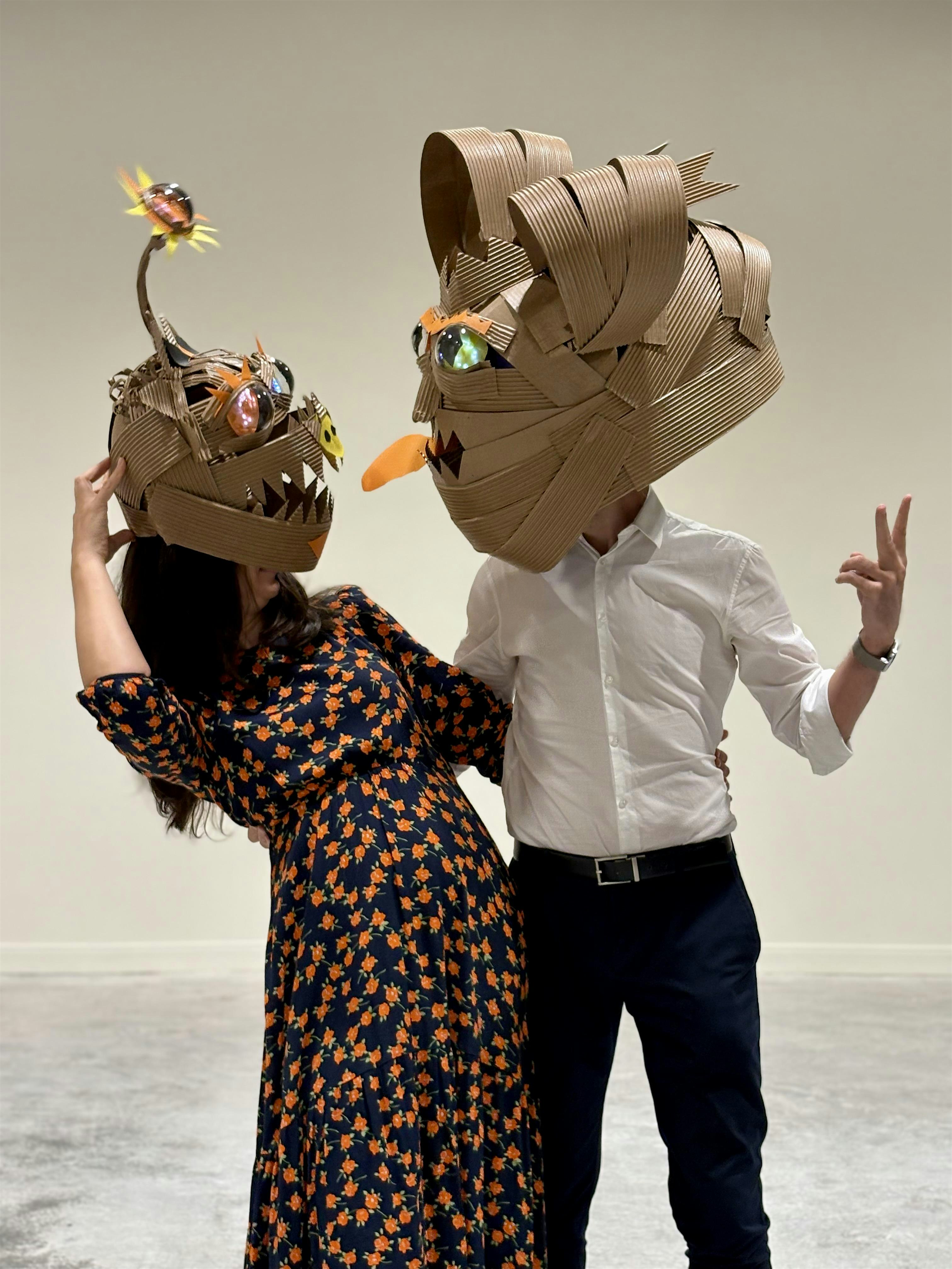 "Where the Weird Things Are" Adults-Only Cardboard Mask Workshop