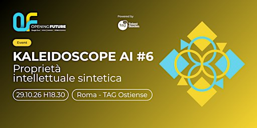 Kaleidoscope AI #6 |  Proprietà intellettuale sintetica