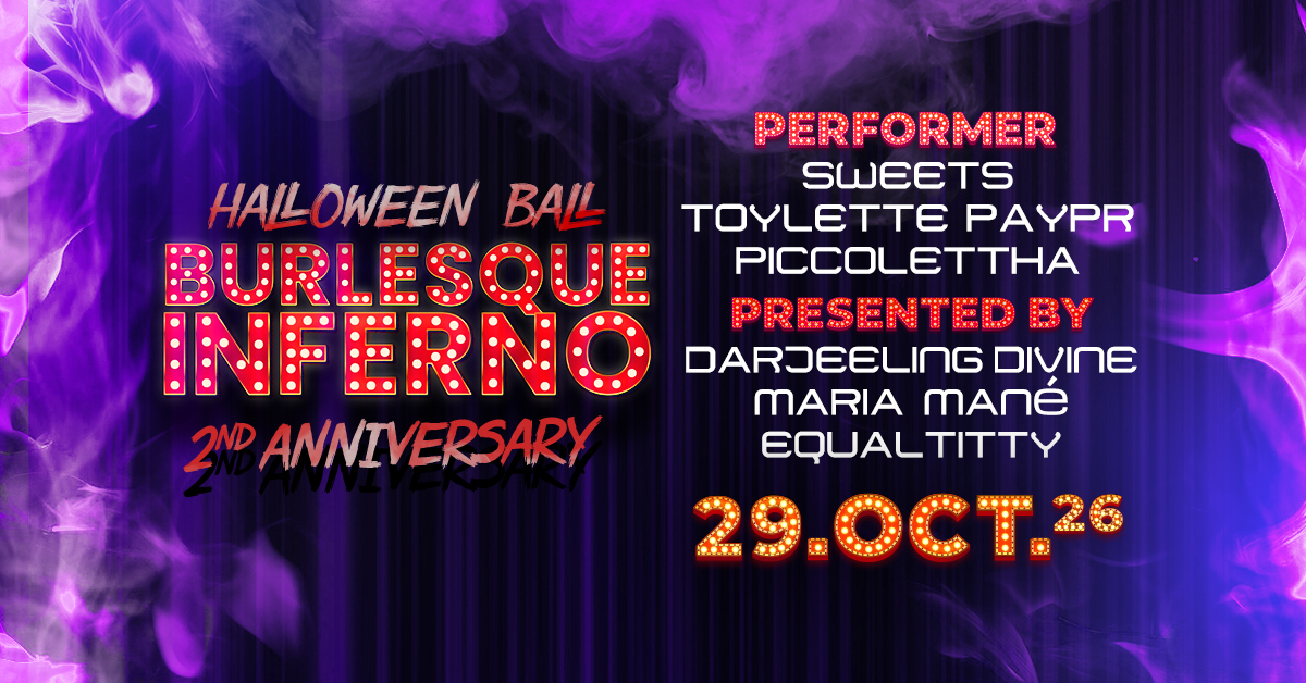 Burlesque Inferno at KitKat 'Burlesque Halloween Ball 2026' (Start 8)
