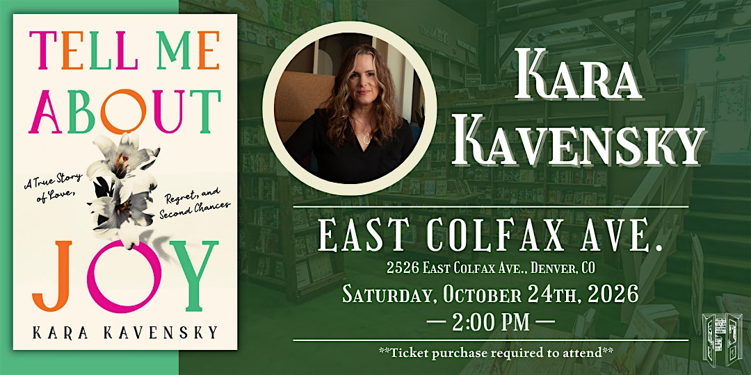 Kara Kavensky Live at Tattered Cover Colfax