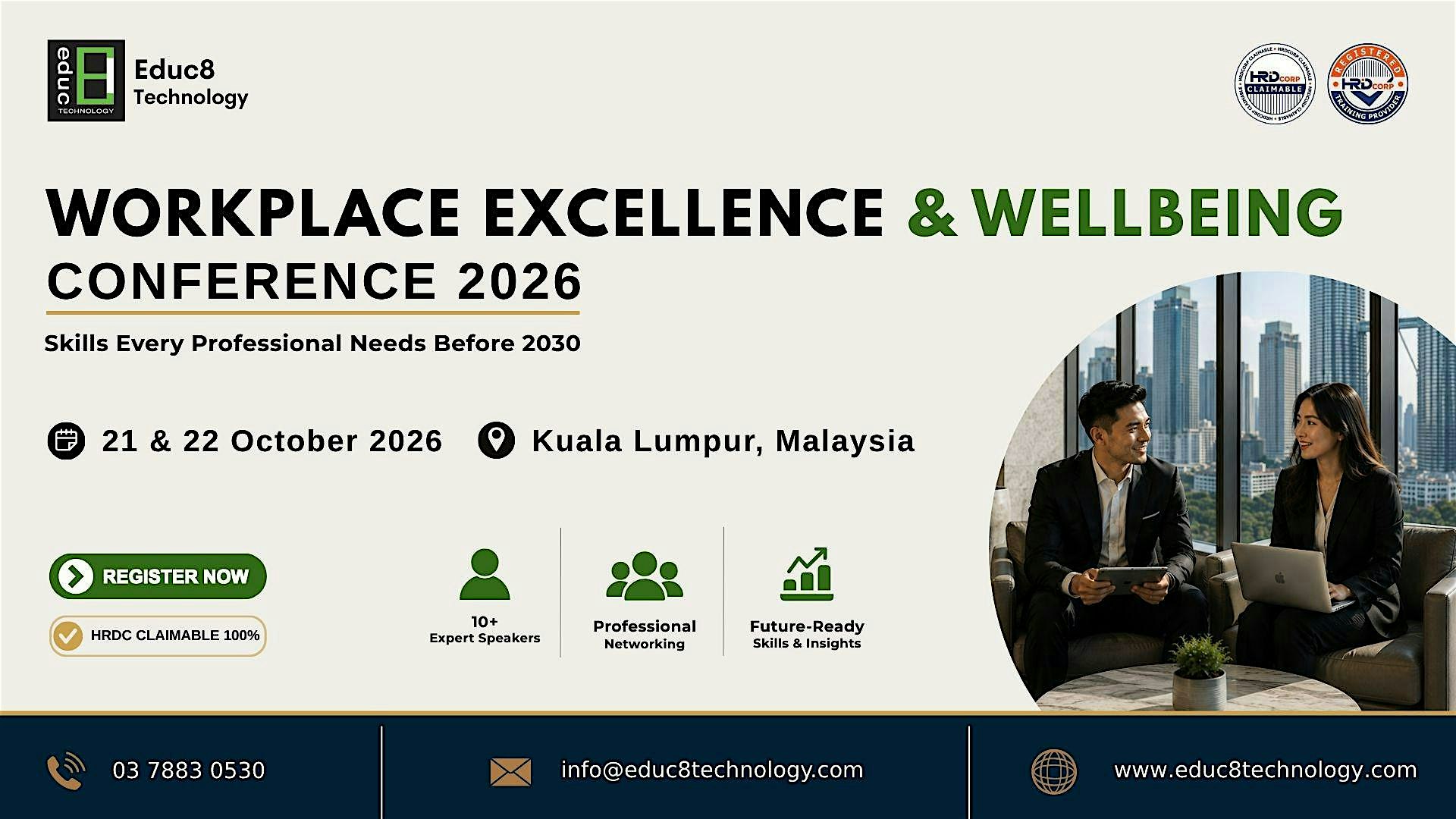 Workplace Excellence & Wellbeing Conference 2026 (HRDC Claimable)