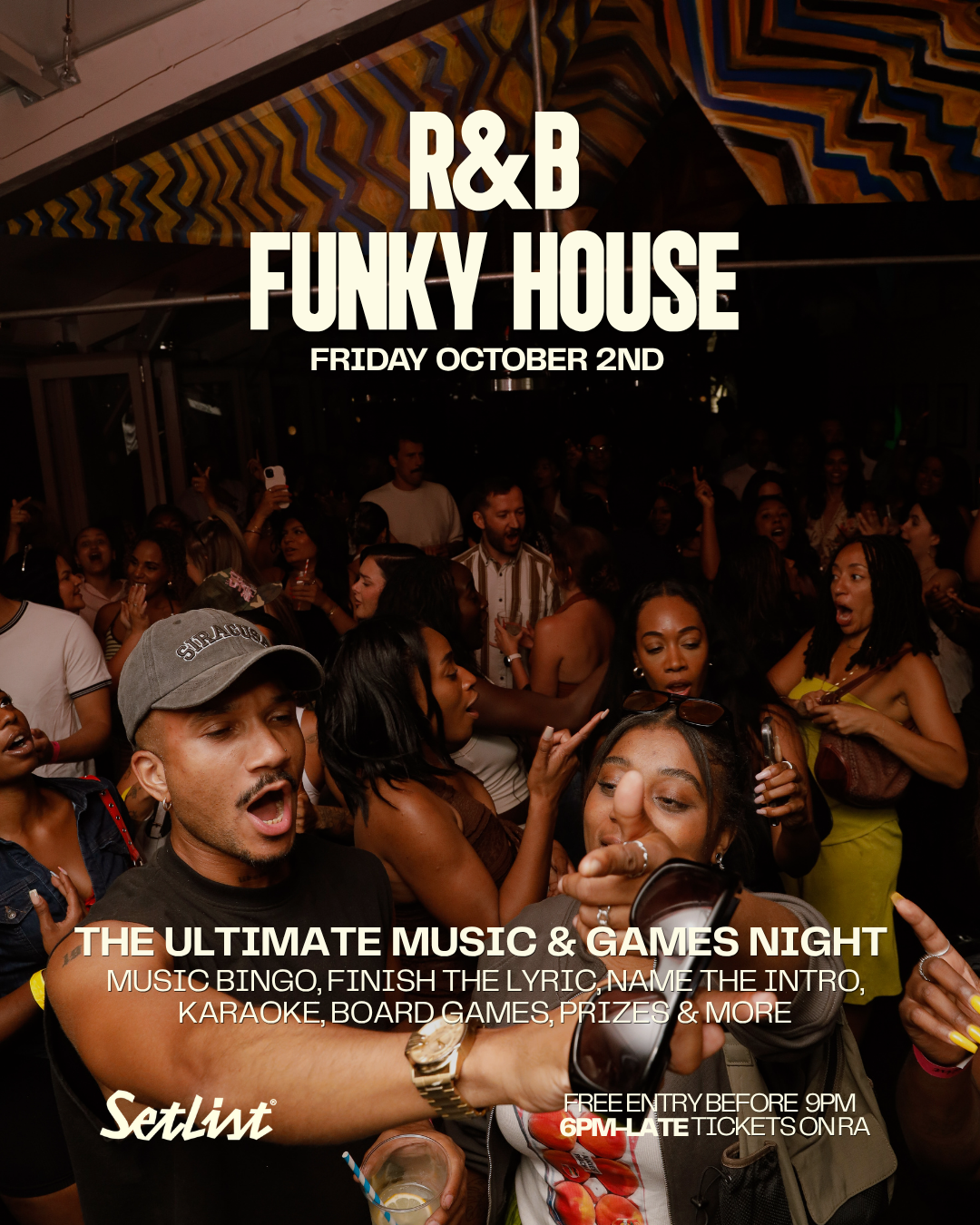 R&B and FUNKY HOUSE NIGHT