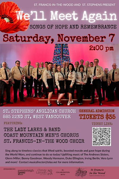 "We'll Meet Again"  in WEST VANCOUVER: MATINEE CONCERT