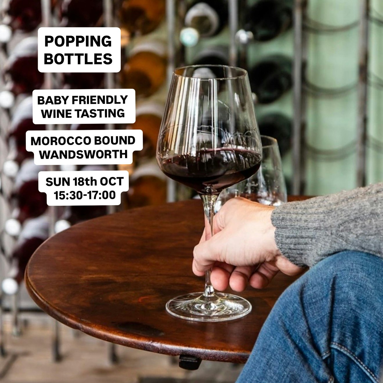 Popping Bottles: parents & babies wine tasting 