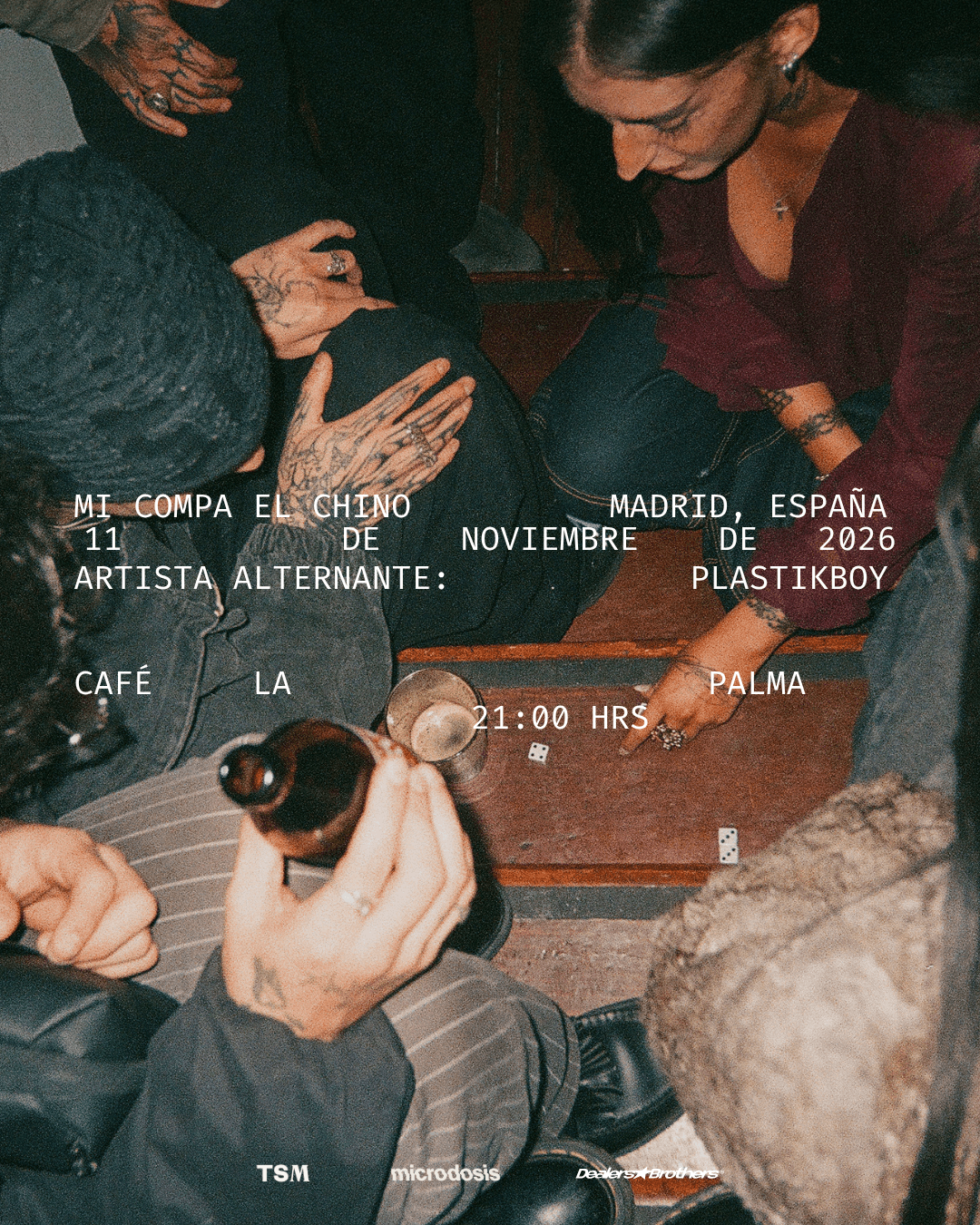 MI COMPA EL CHINO & PLASTIKBOY - Café La Palma, Madrid