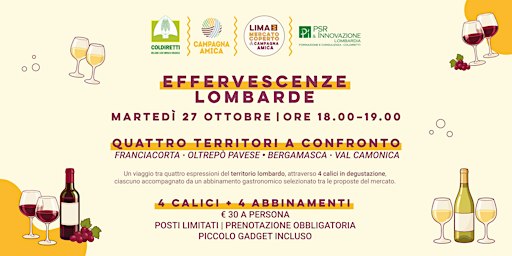 Effervescenze Lombarde – Quattro territori a confronto