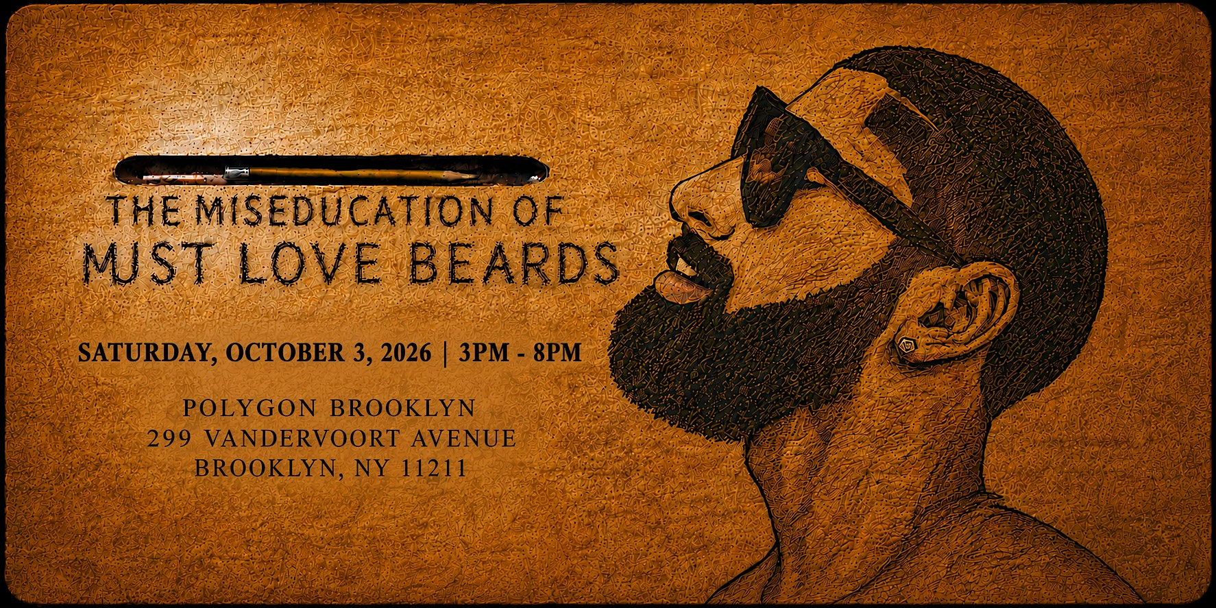 MUST LOVE BEARDS BK (women's tickets)
