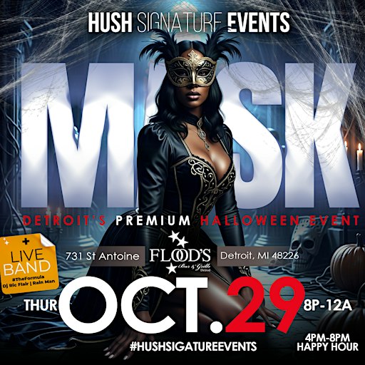 MASK DETROIT'S PREMIUM  HALLOWEEN EVENT