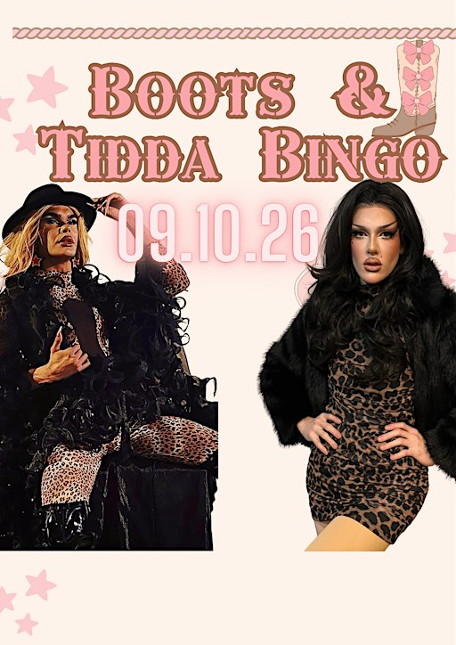 Country & Western Themed Drag Tidda Bingo