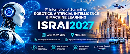 4th International Summit on Robotics, Artificial Intelligence & Machine Lea
